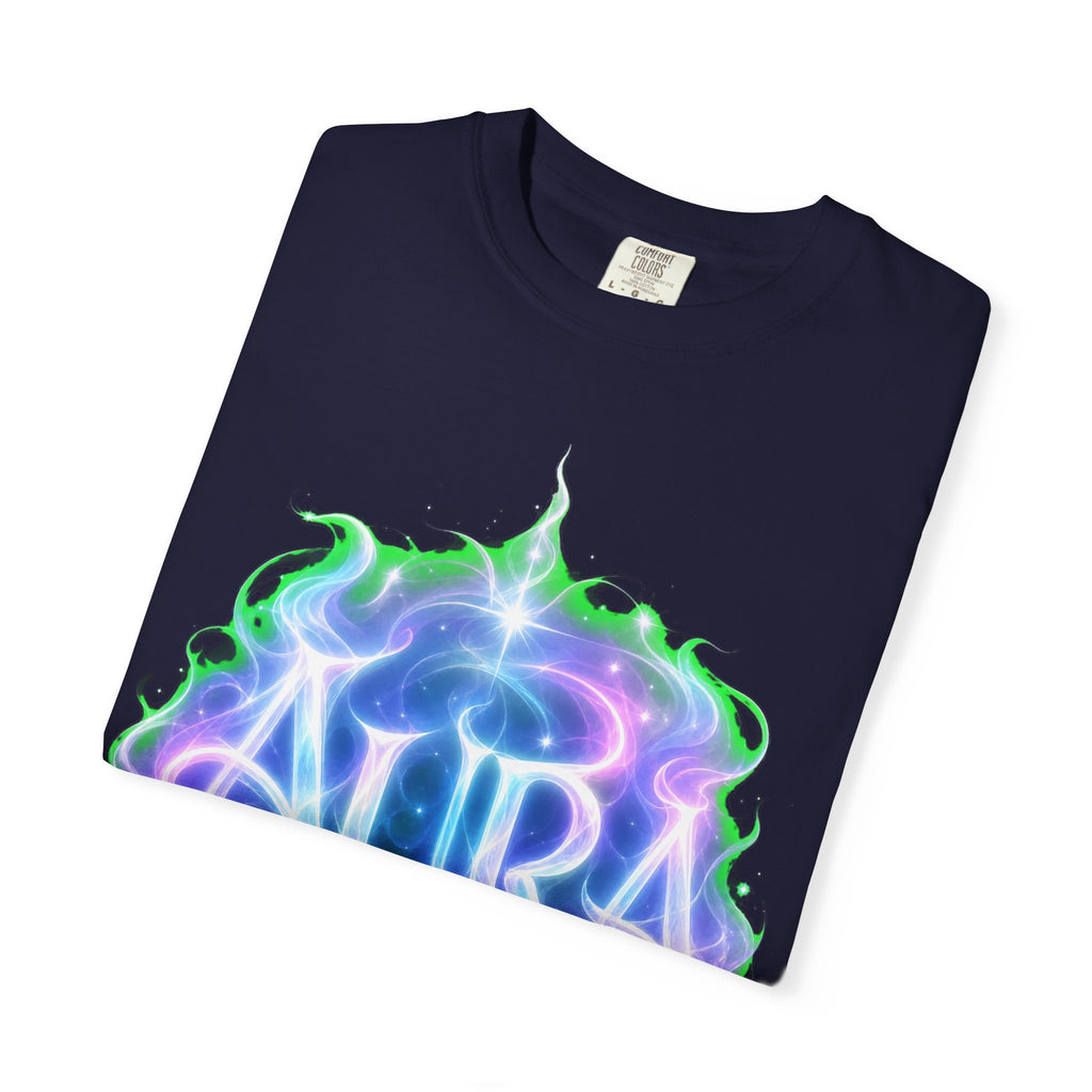 Aura Graphic T‑Shirt — Mystical Pastel Orb Design