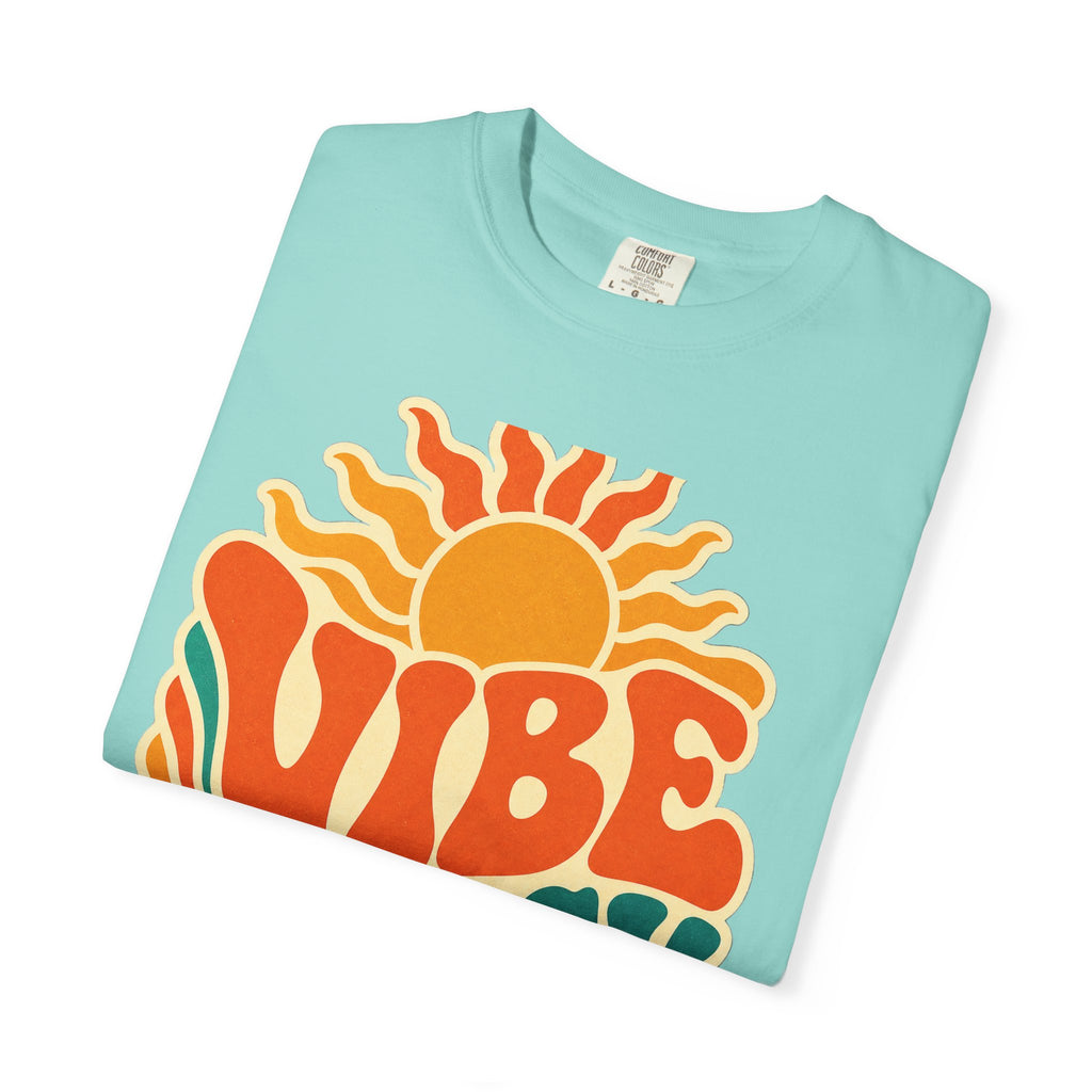 Vibe Check Retro Sun T-Shirt — 70s Wave Graphic Tee