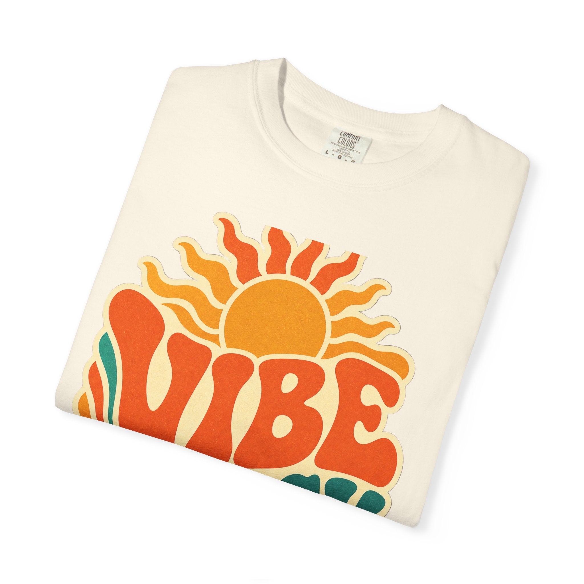 Vibe Check Retro Sun T-Shirt — 70s Wave Graphic Tee