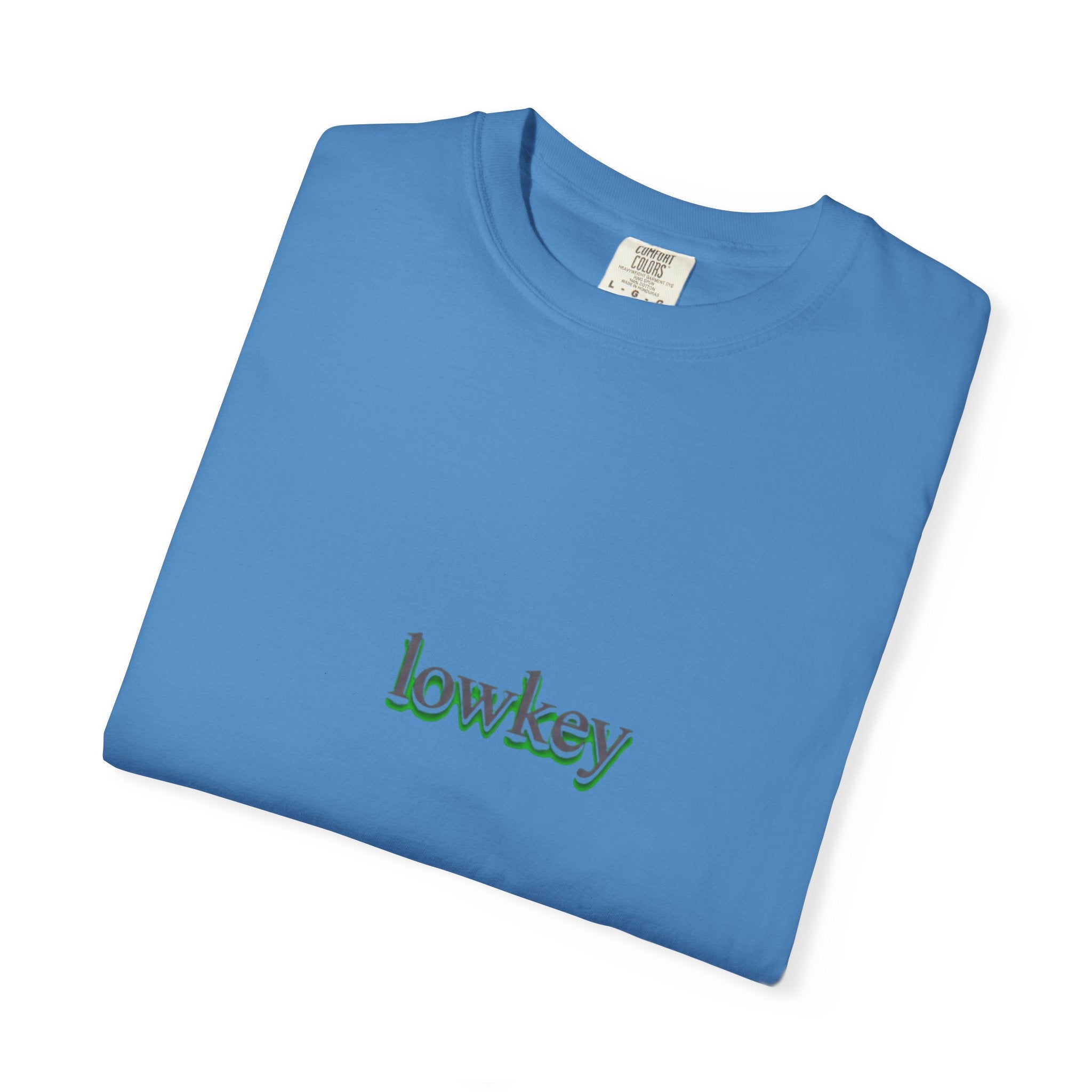 Lowkey Logo T-Shirt — Minimalist Front Text Tee
