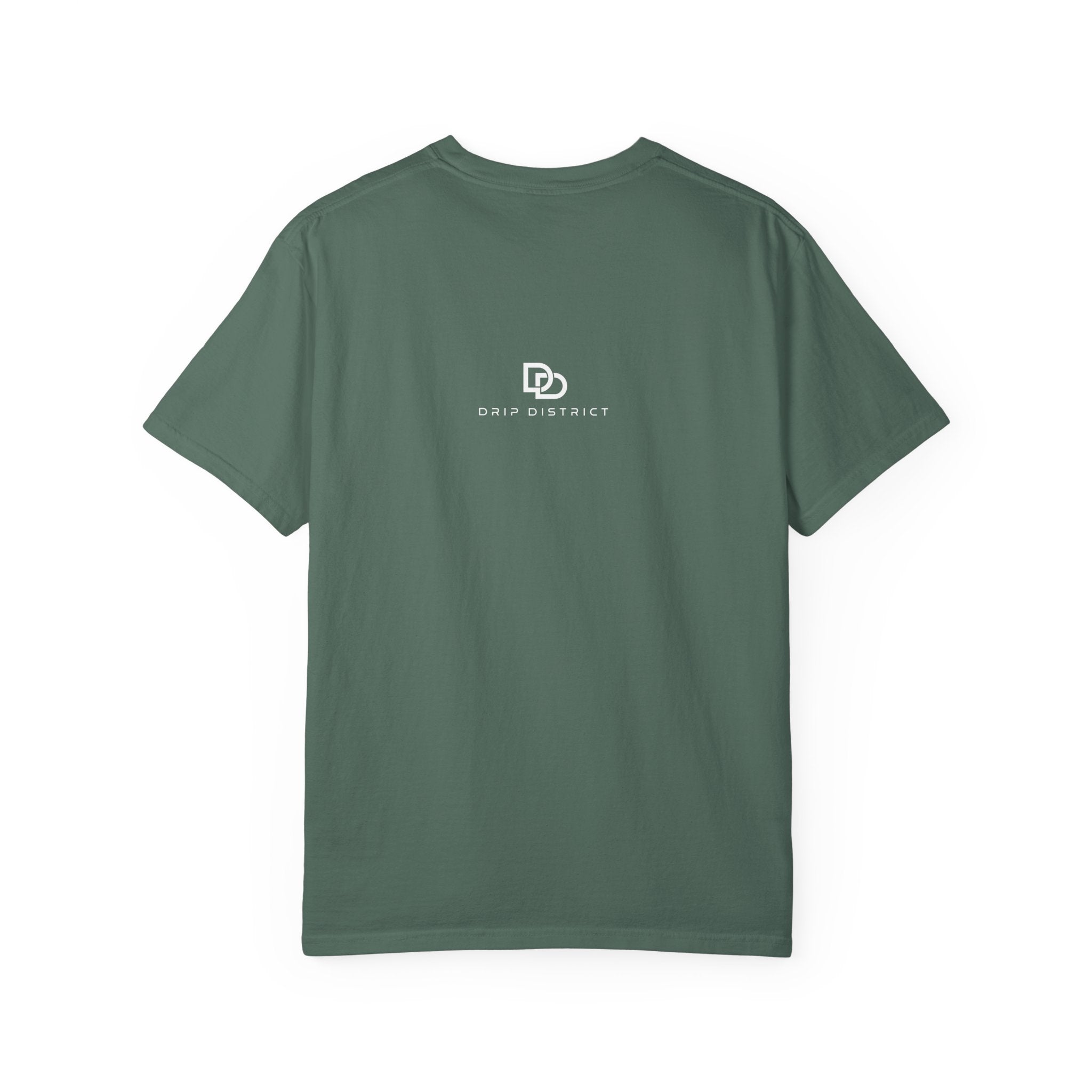 Unisex Rent Free Graphic T‑Shirt — Bold Retro House Design