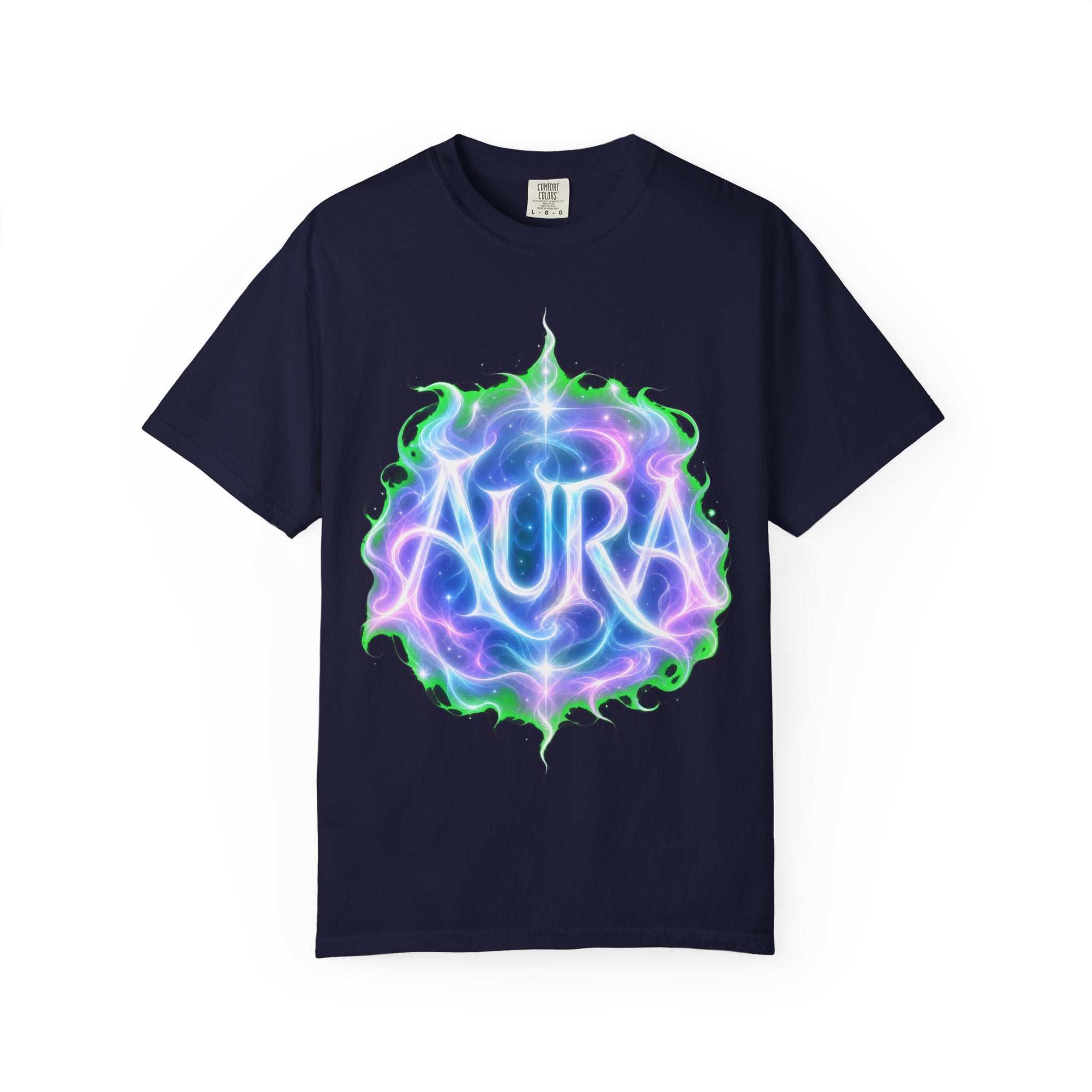 Aura Graphic T‑Shirt — Mystical Pastel Orb Design