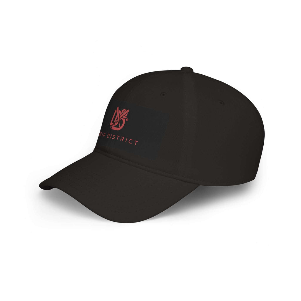 Drip District Logo Low Profile Baseball Cap — Streetwear Dad Hat