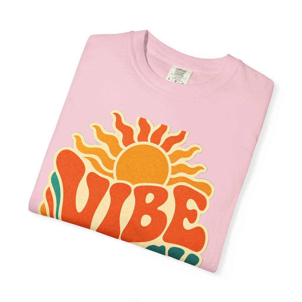 Vibe Check Retro Sun T-Shirt — 70s Wave Graphic Tee