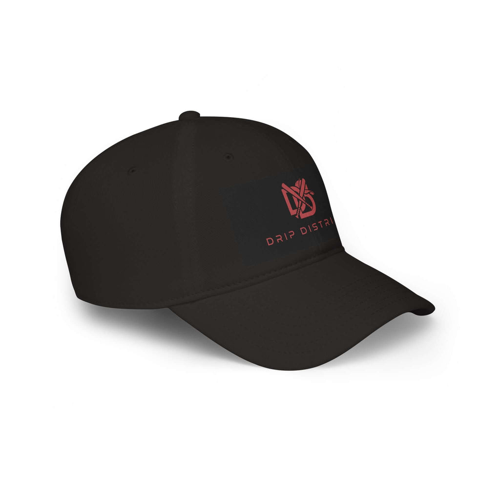 Drip District Logo Low Profile Baseball Cap — Streetwear Dad Hat