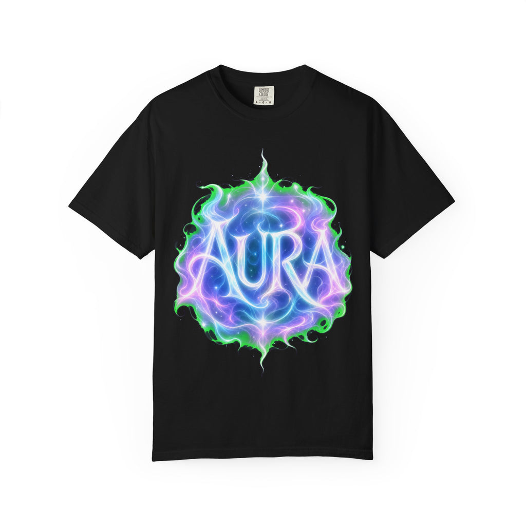 Aura Graphic T‑Shirt — Mystical Pastel Orb Design
