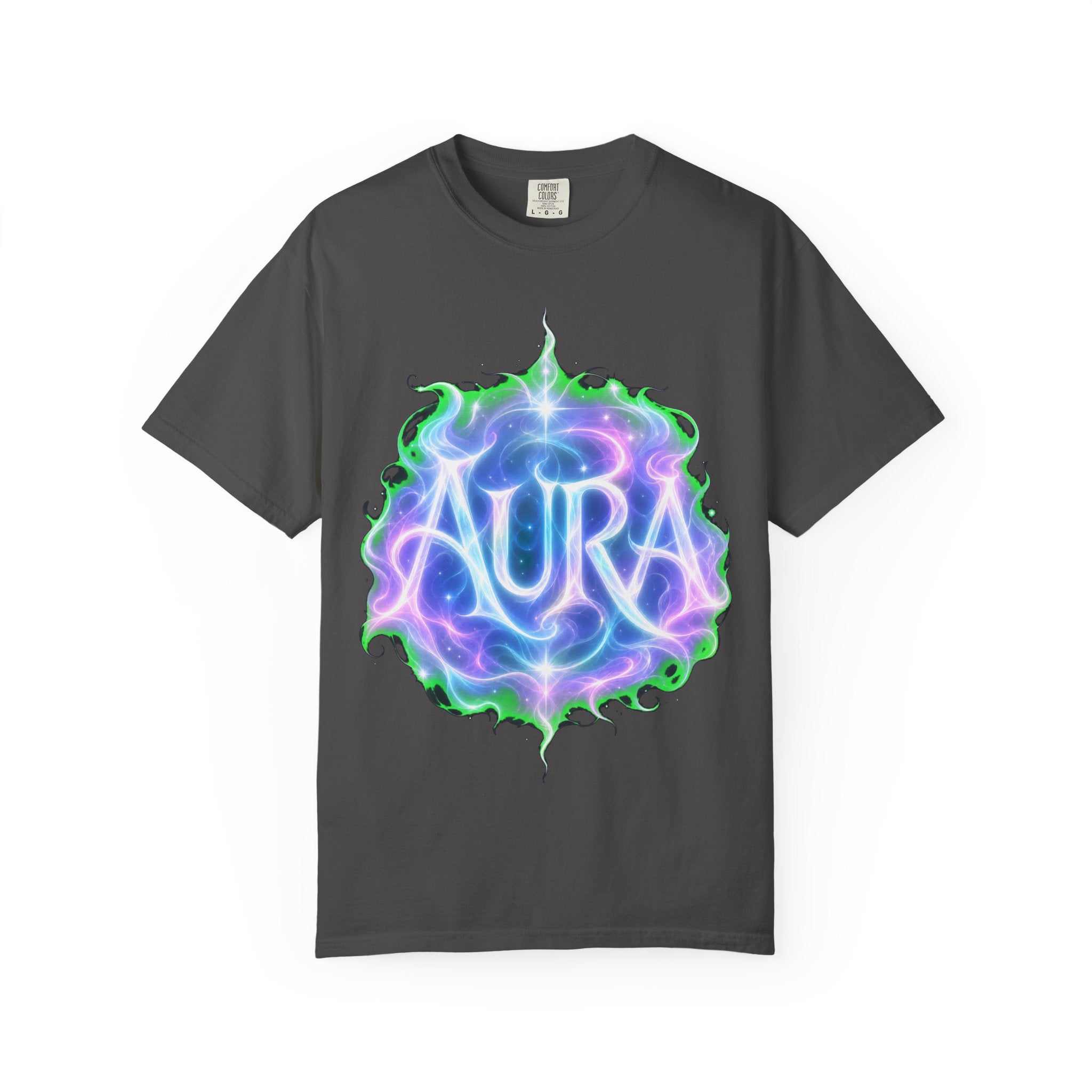 Aura Graphic T‑Shirt — Mystical Pastel Orb Design