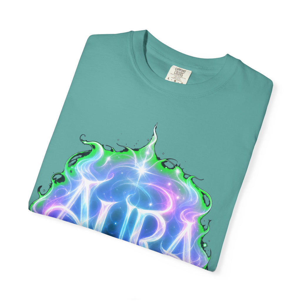 Aura Graphic T‑Shirt — Mystical Pastel Orb Design