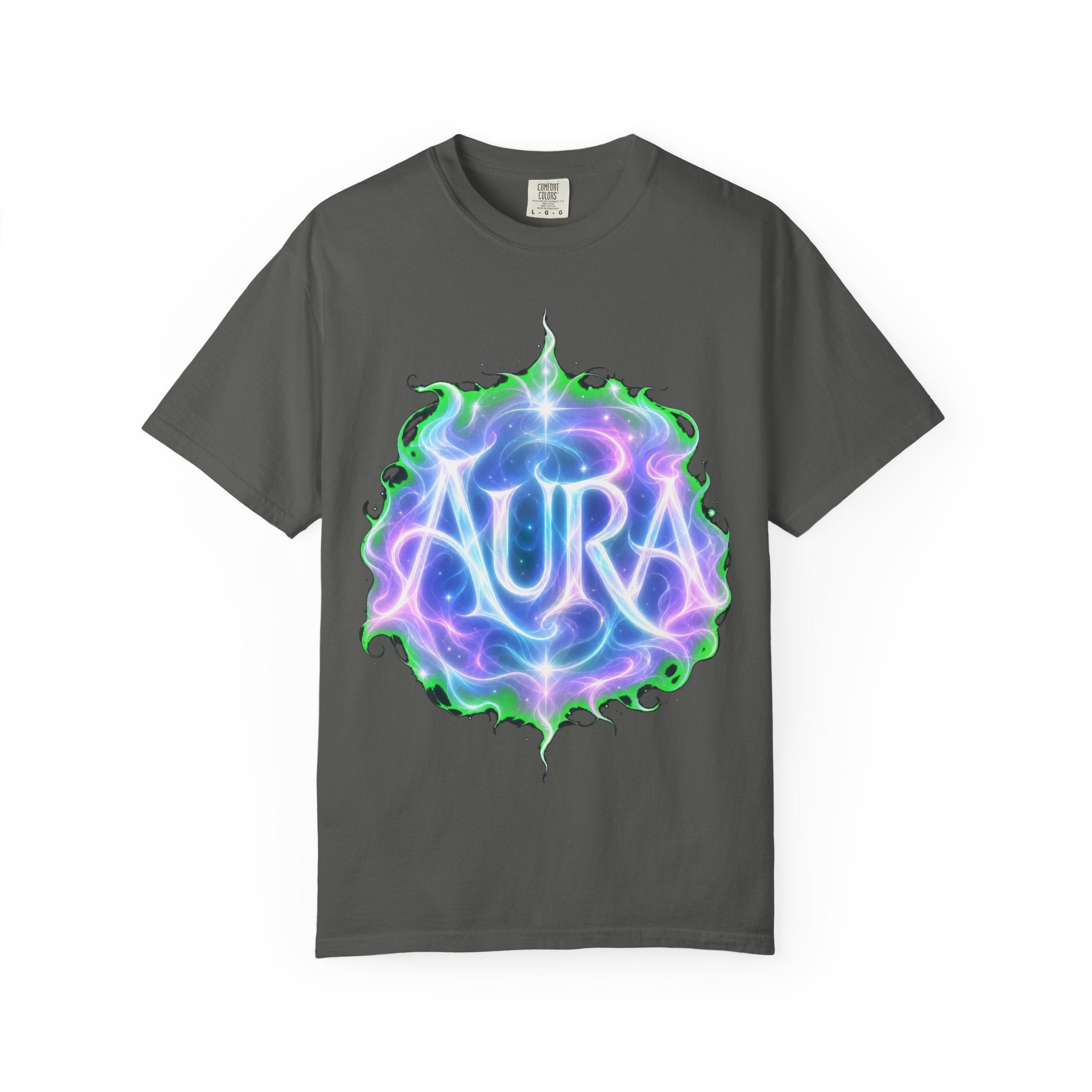 Aura Graphic T‑Shirt — Mystical Pastel Orb Design