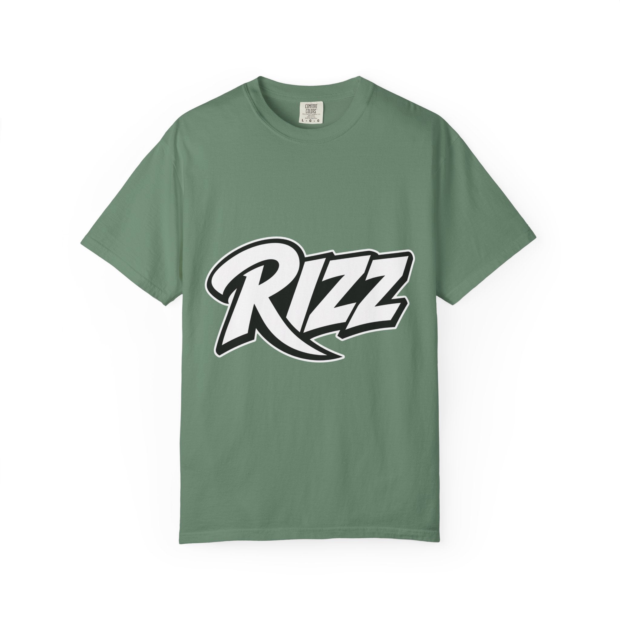 Slang Rizz Script Logo T-Shirt — Bold Streetwear Graphic Tee