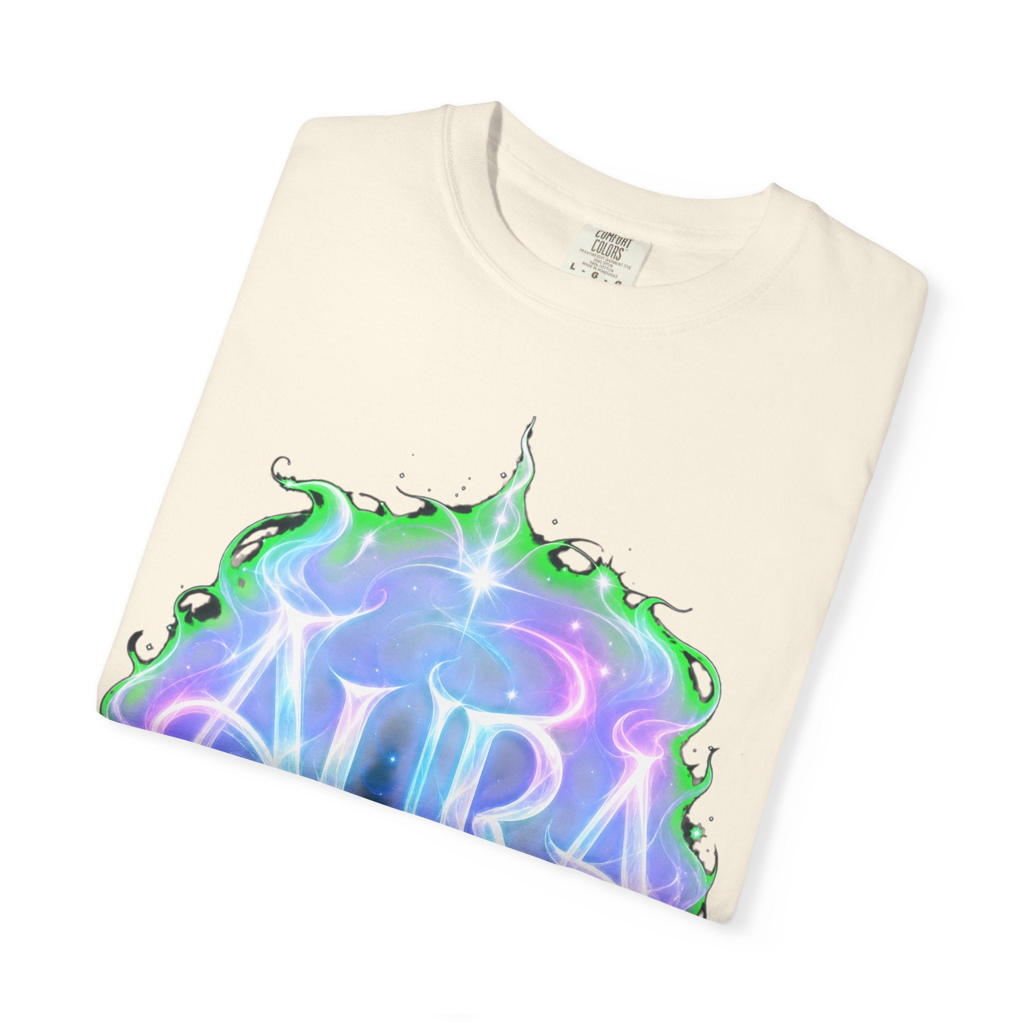 Aura Graphic T‑Shirt — Mystical Pastel Orb Design