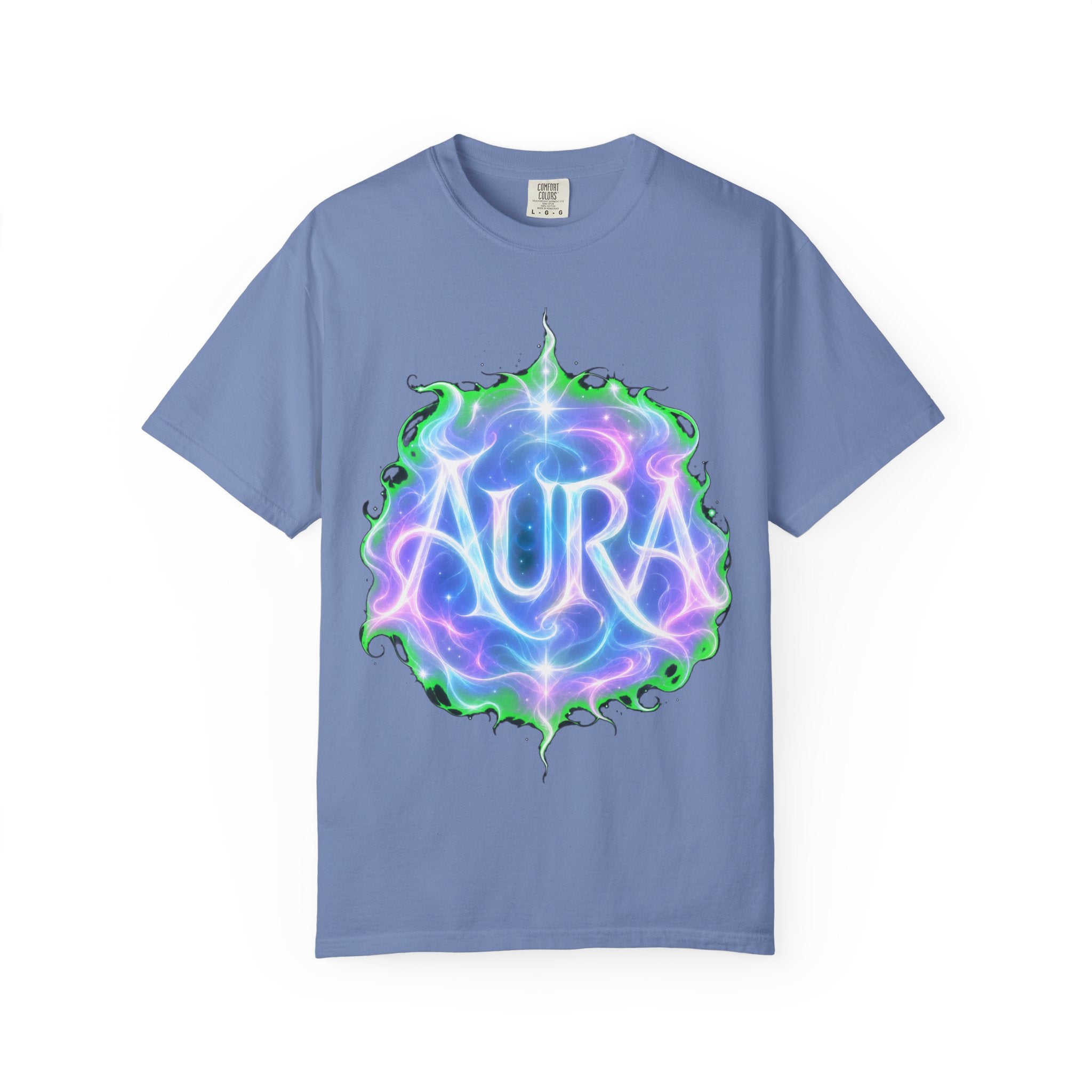 Aura Graphic T‑Shirt — Mystical Pastel Orb Design