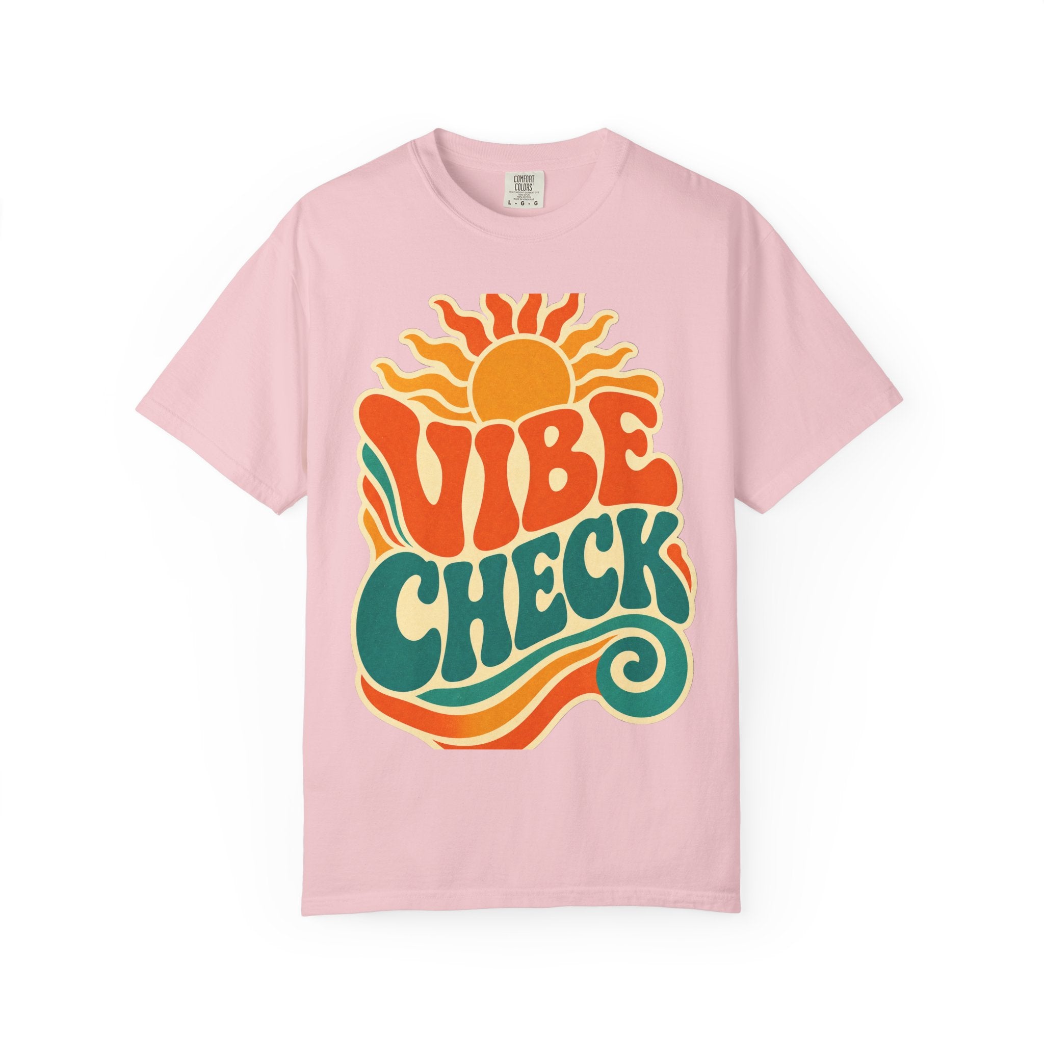 Vibe Check Retro Sun T-Shirt — 70s Wave Graphic Tee