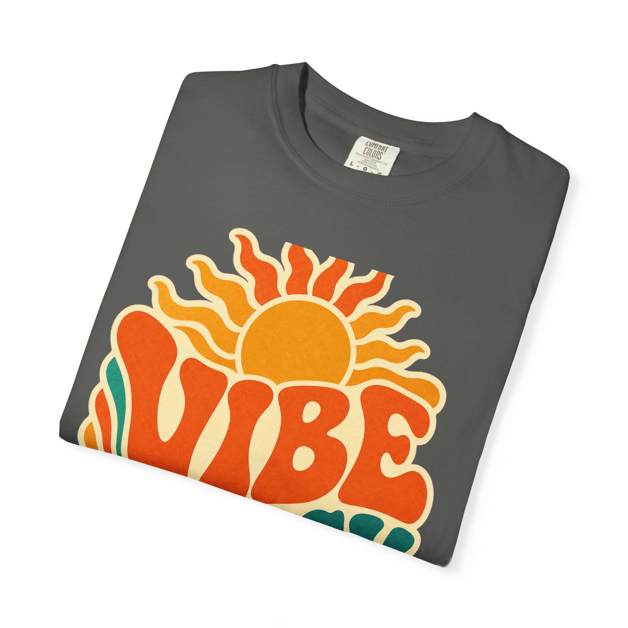 Vibe Check Retro Sun T-Shirt — 70s Wave Graphic Tee
