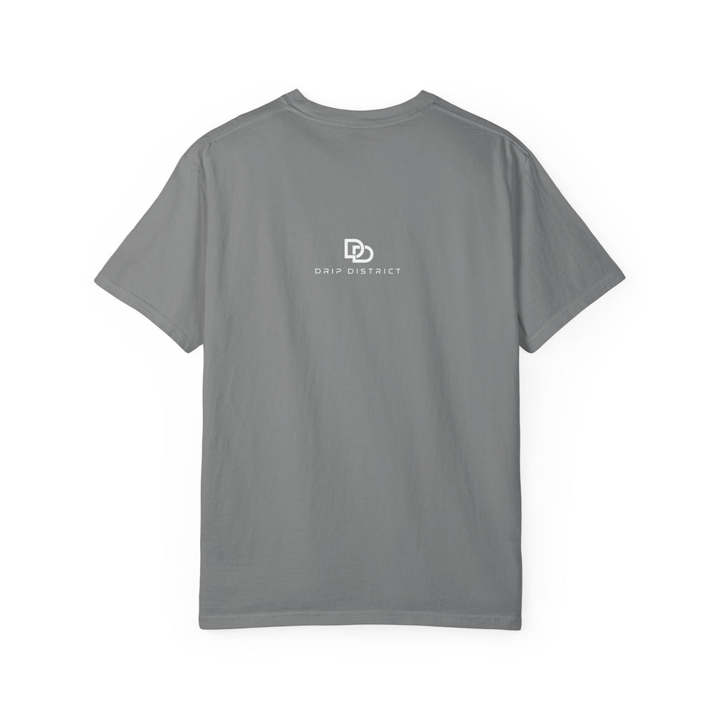 Unisex Rent Free Graphic T‑Shirt — Bold Retro House Design
