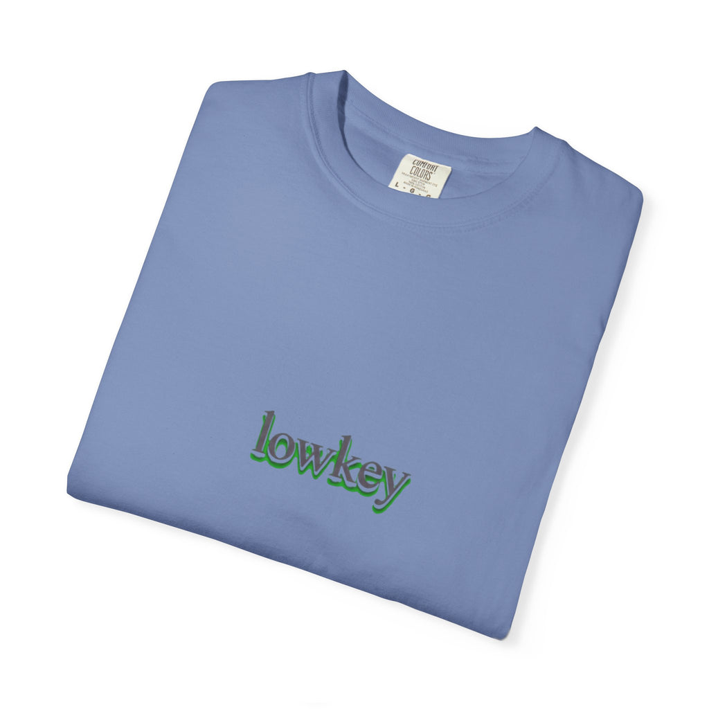 Lowkey Logo T-Shirt — Minimalist Front Text Tee