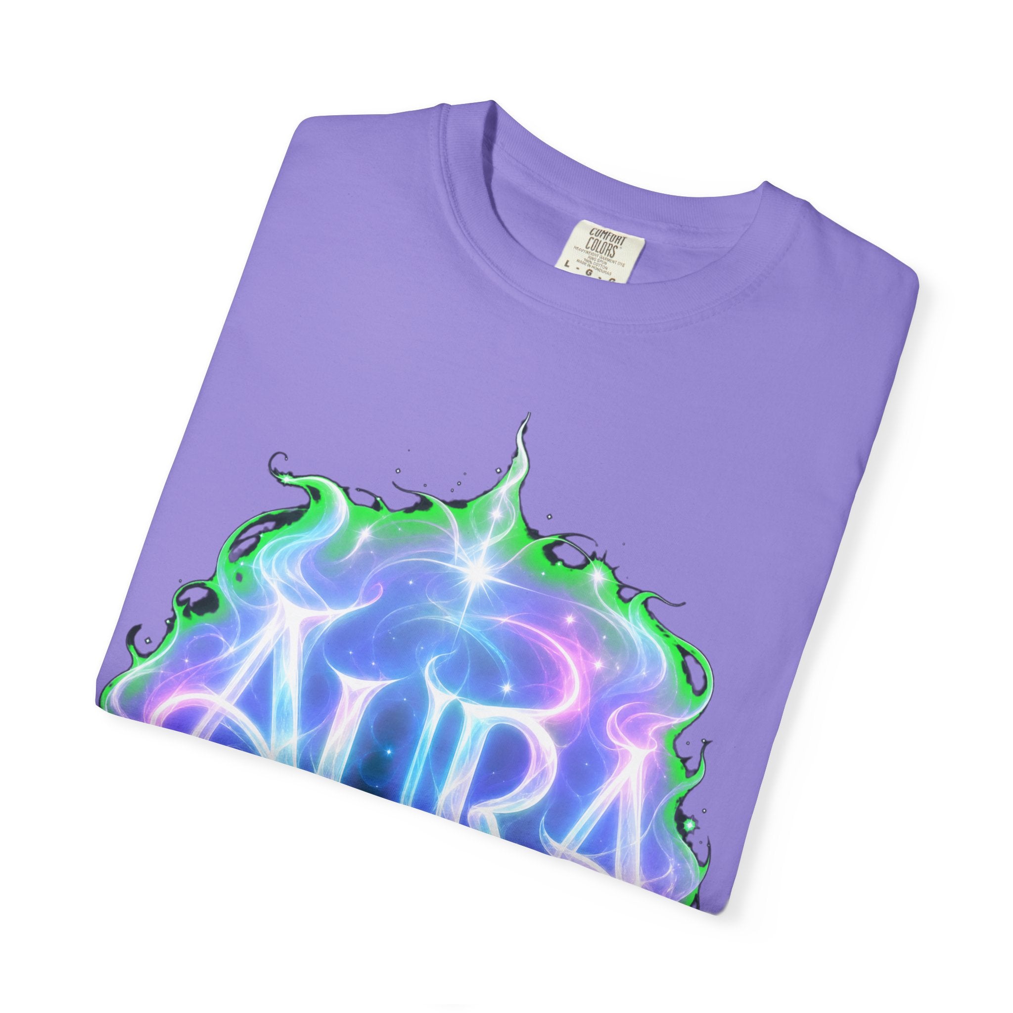 Aura Graphic T‑Shirt — Mystical Pastel Orb Design