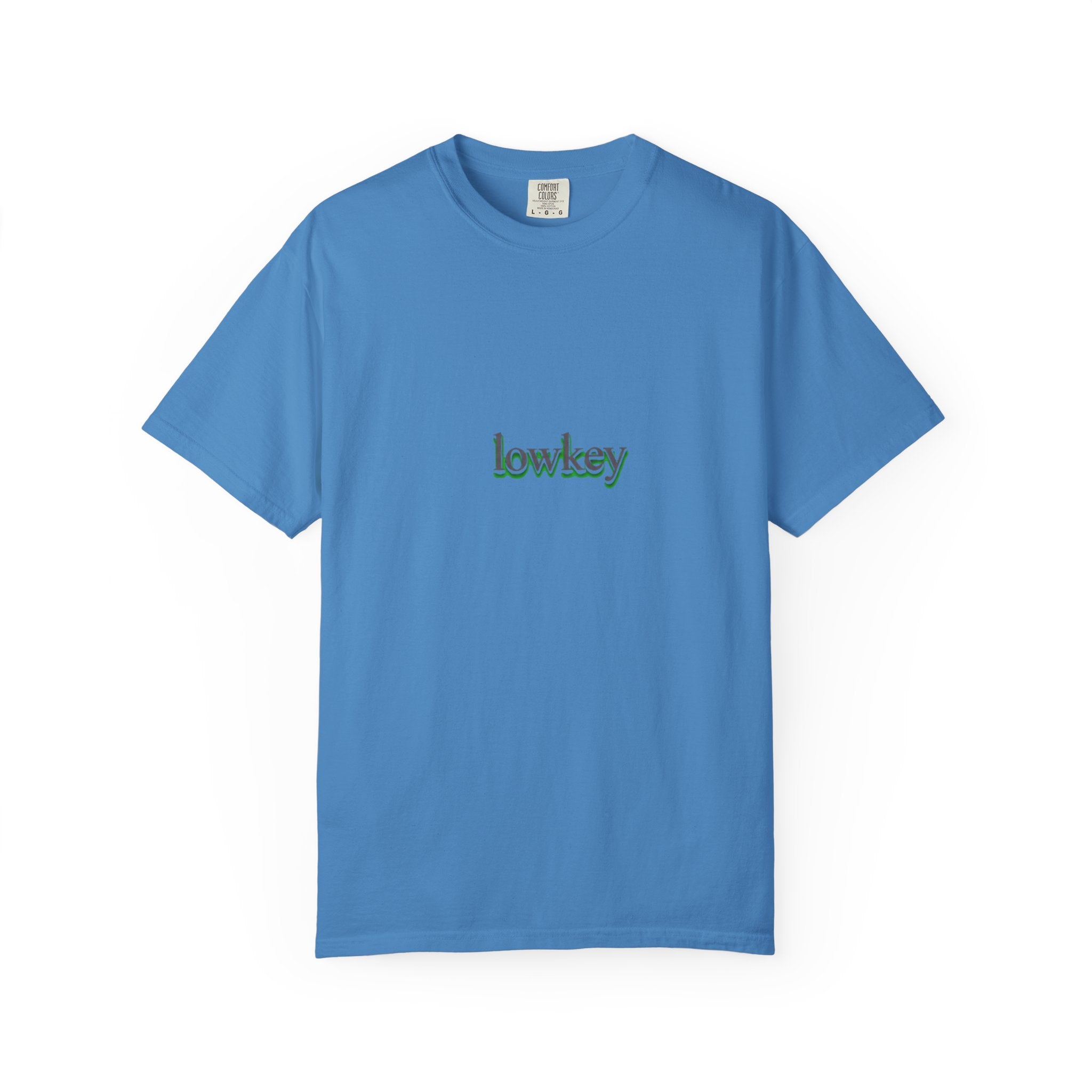 Lowkey Logo T-Shirt — Minimalist Front Text Tee
