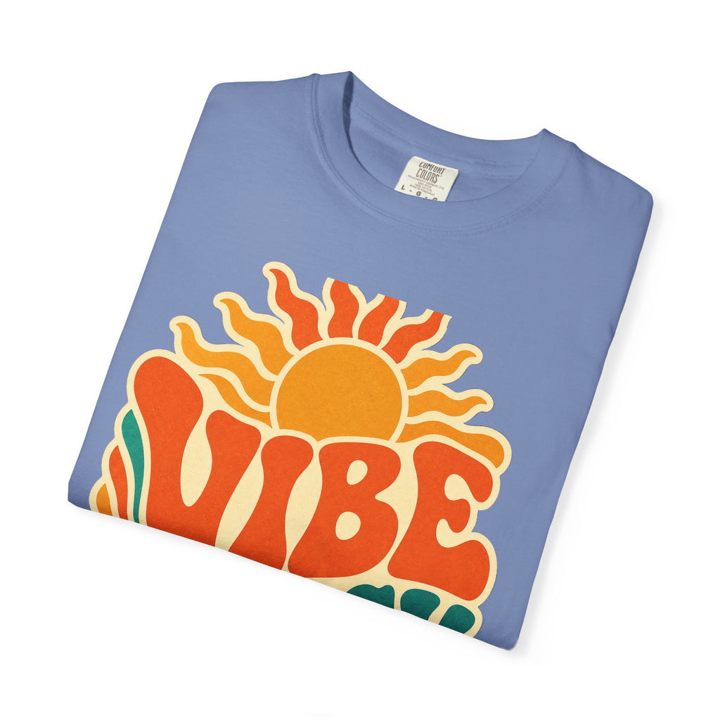 Vibe Check Retro Sun T-Shirt — 70s Wave Graphic Tee