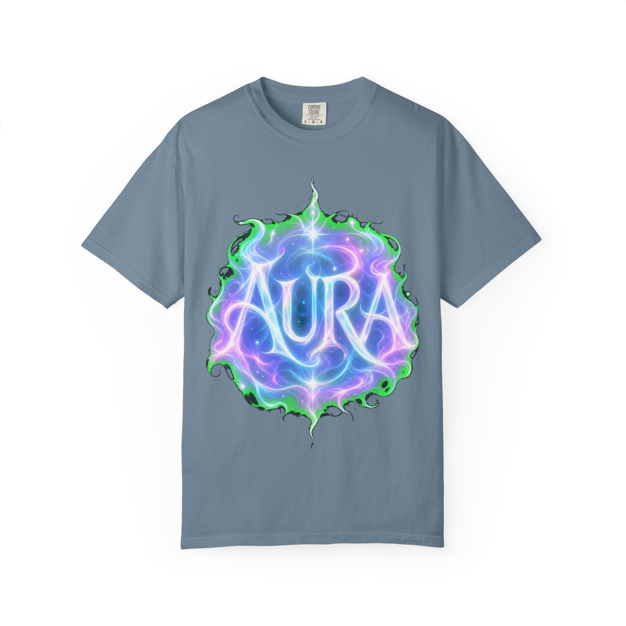 Aura Graphic T‑Shirt — Mystical Pastel Orb Design