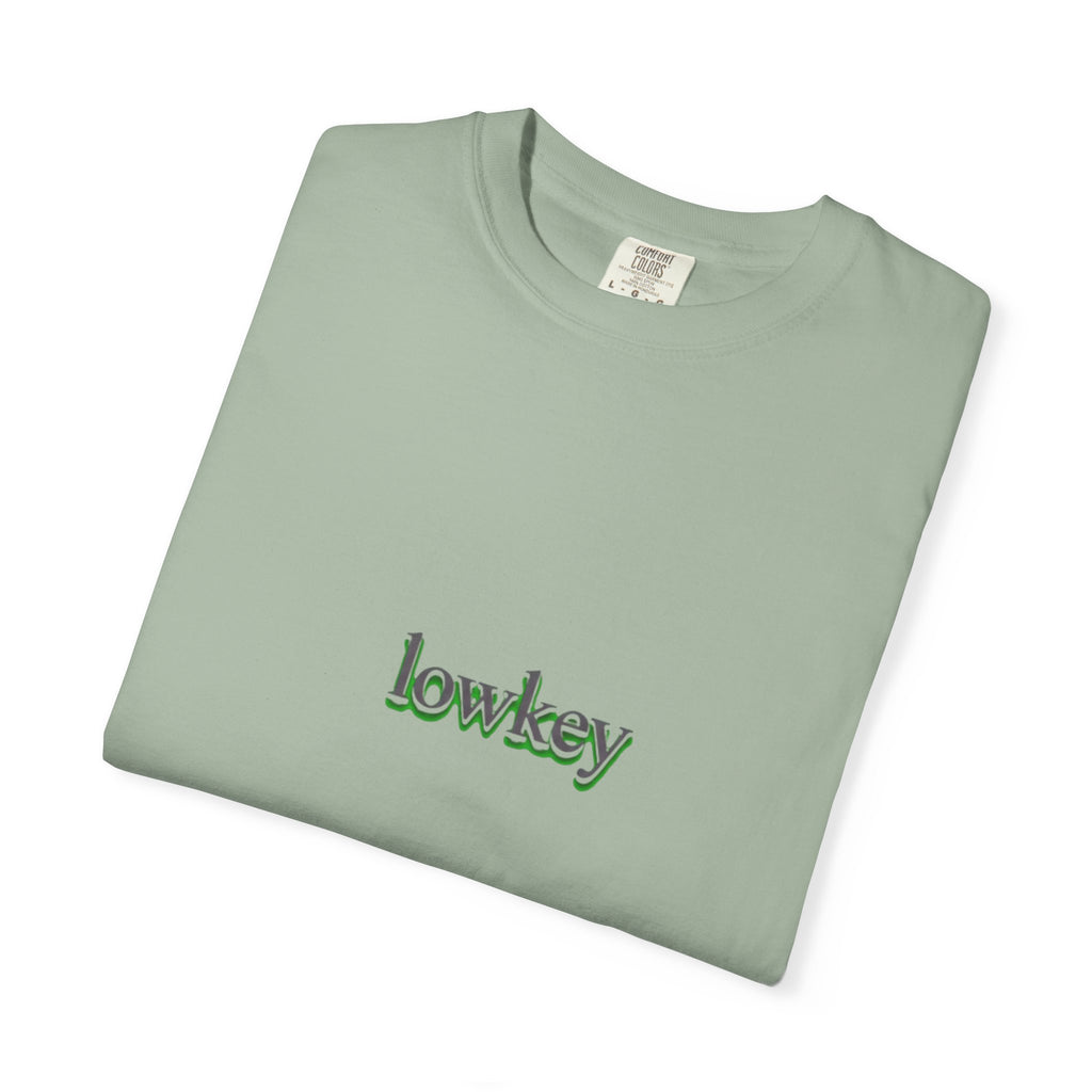 Lowkey Logo T-Shirt — Minimalist Front Text Tee