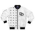 Unisex Stylish Grid Pattern Bomber Jacket