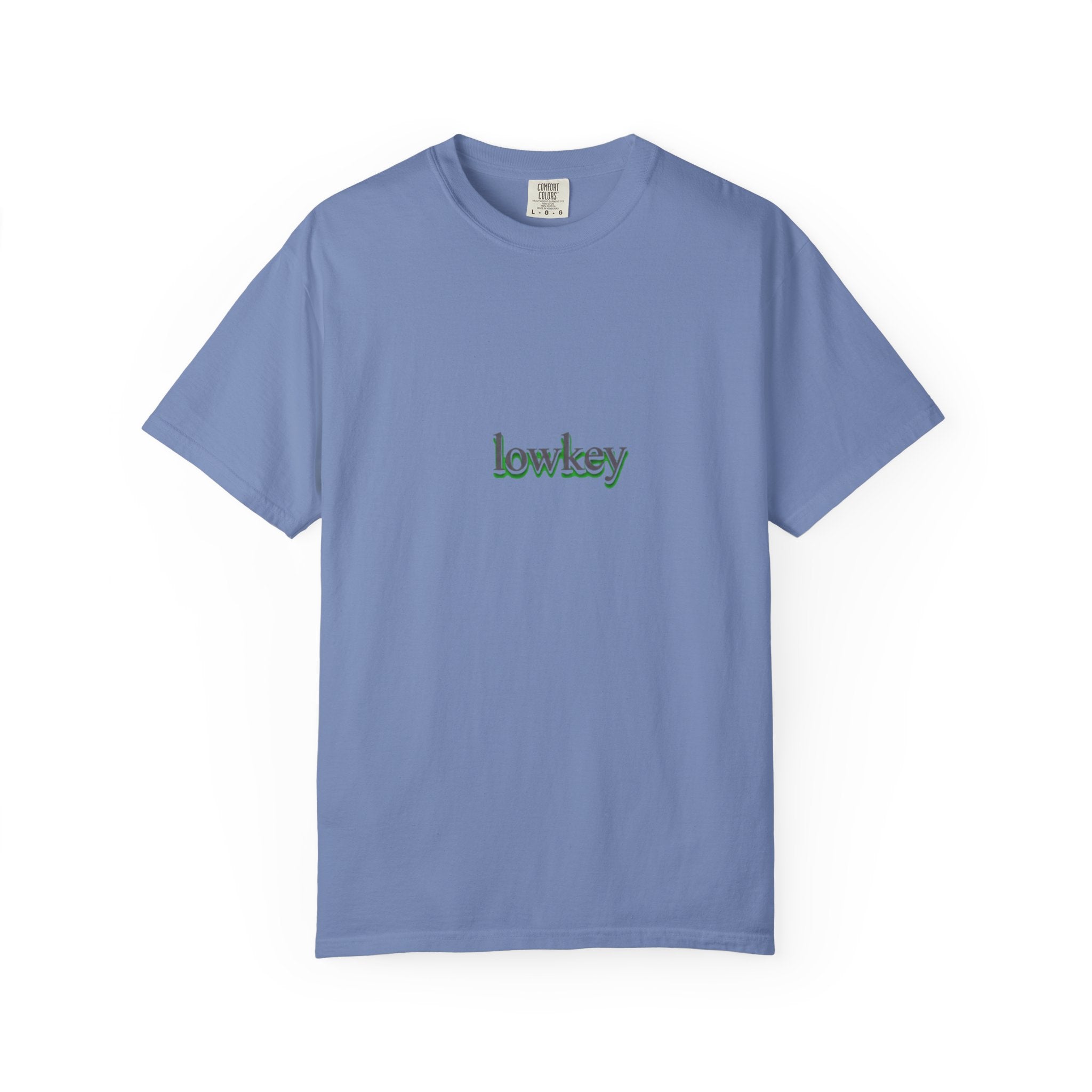 Lowkey Logo T-Shirt — Minimalist Front Text Tee
