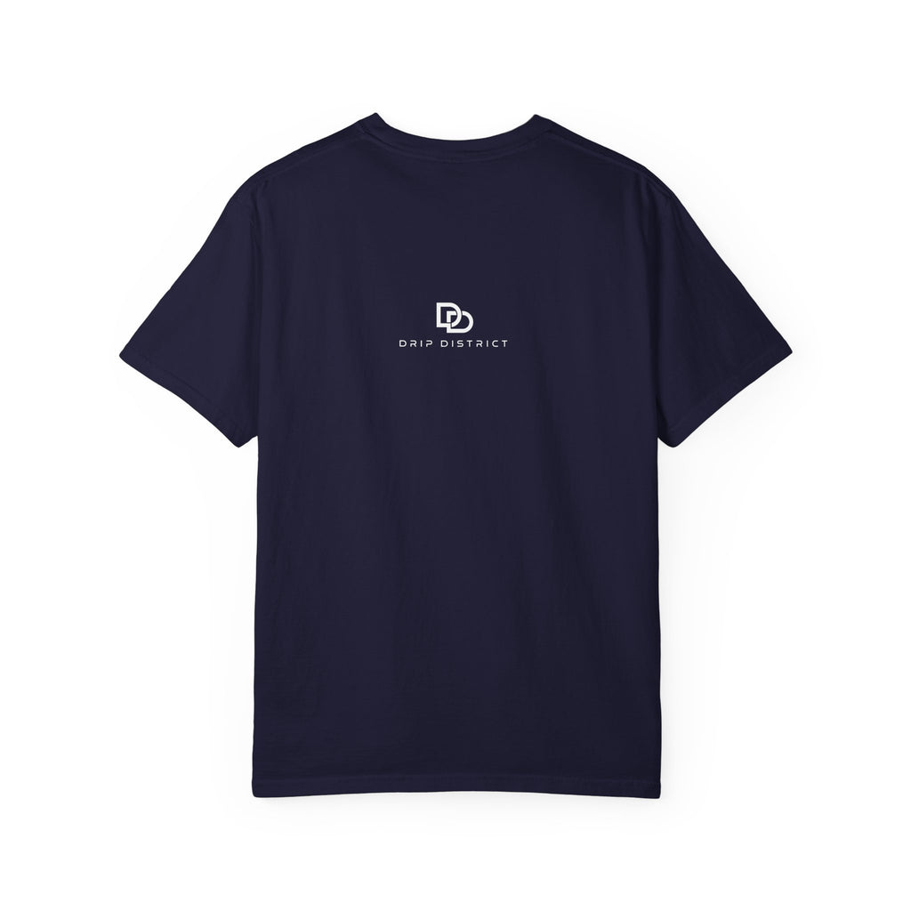 Unisex Rent Free Graphic T‑Shirt — Bold Retro House Design