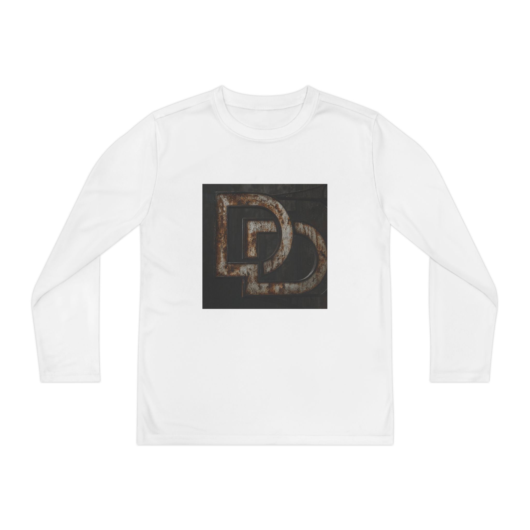Youth Long Sleeve Tee — Drip District Logo Performance Shirt