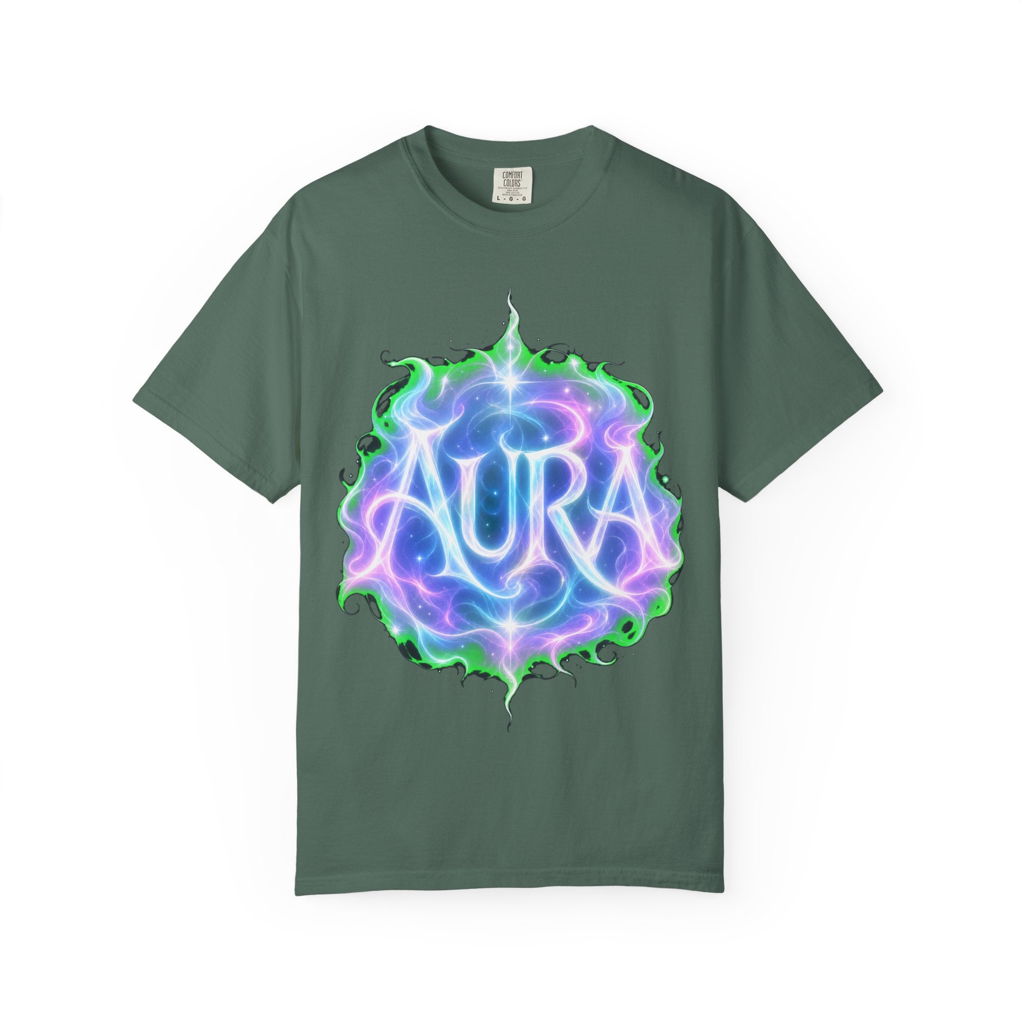 Aura Graphic T‑Shirt — Mystical Pastel Orb Design