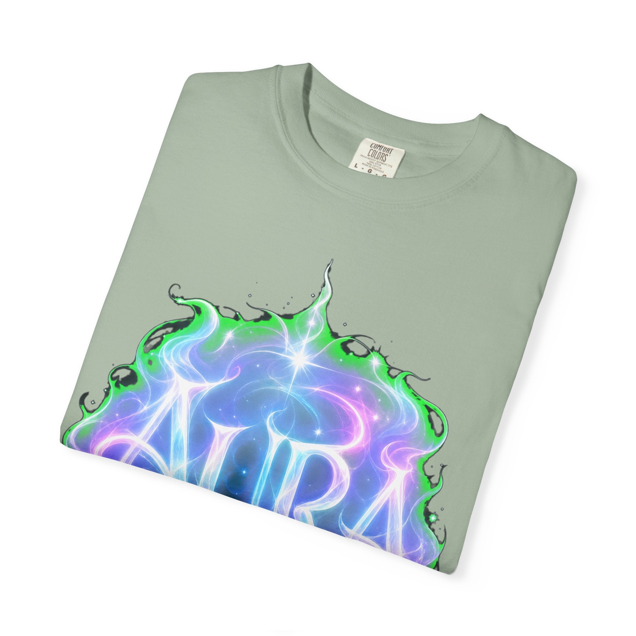Aura Graphic T‑Shirt — Mystical Pastel Orb Design