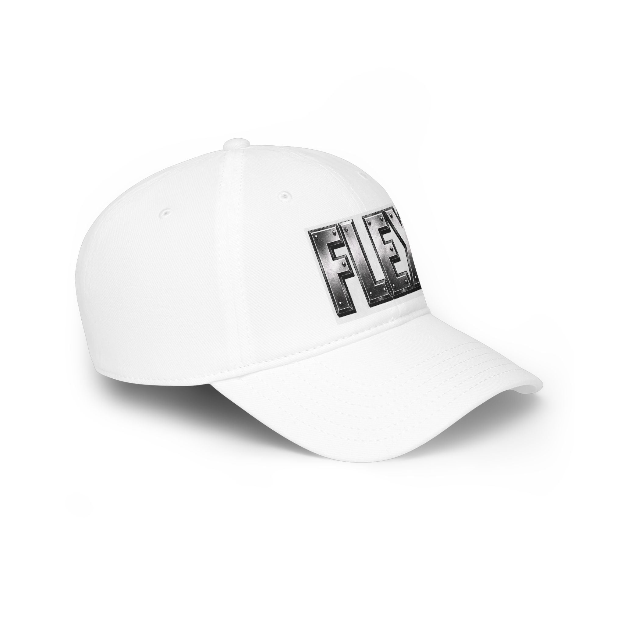 FLEX  Low-Profile Baseball Cap – Bold Metallic Streetwear Hat