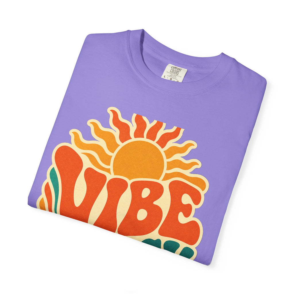 Vibe Check Retro Sun T-Shirt — 70s Wave Graphic Tee