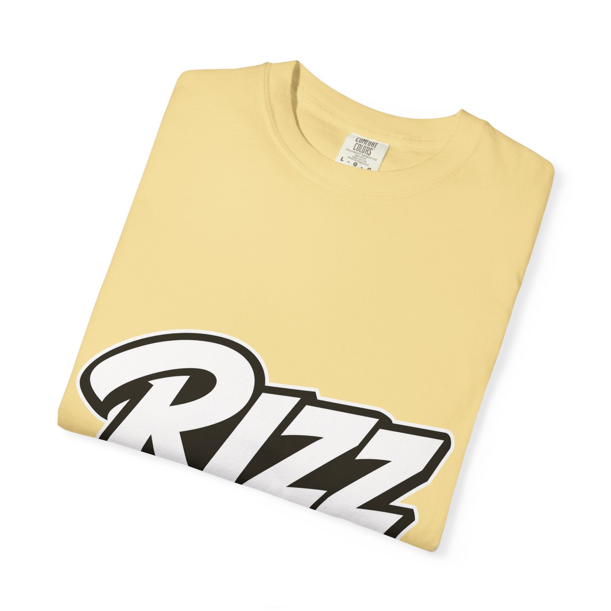 Slang Rizz Script Logo T-Shirt — Bold Streetwear Graphic Tee
