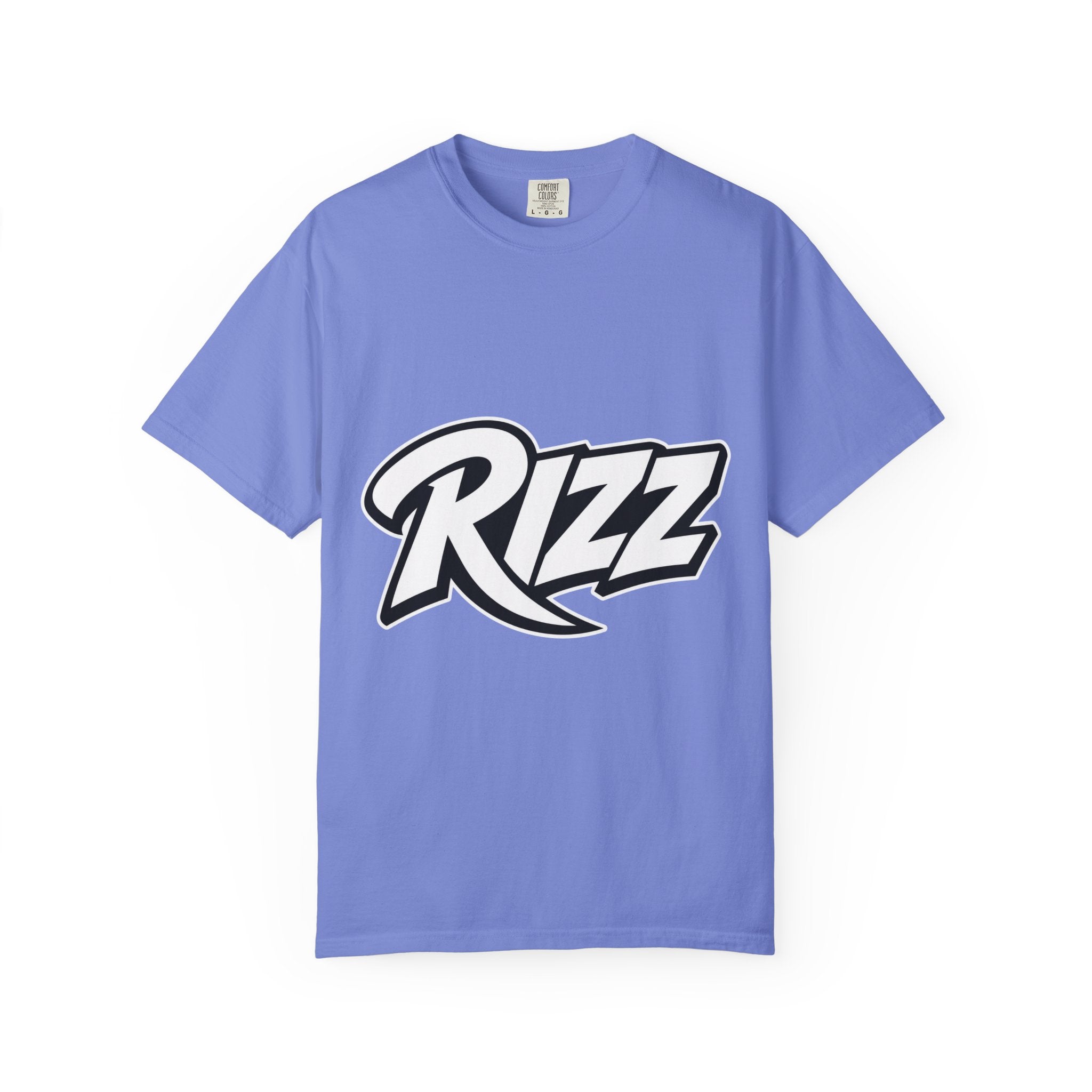 Slang Rizz Script Logo T-Shirt — Bold Streetwear Graphic Tee