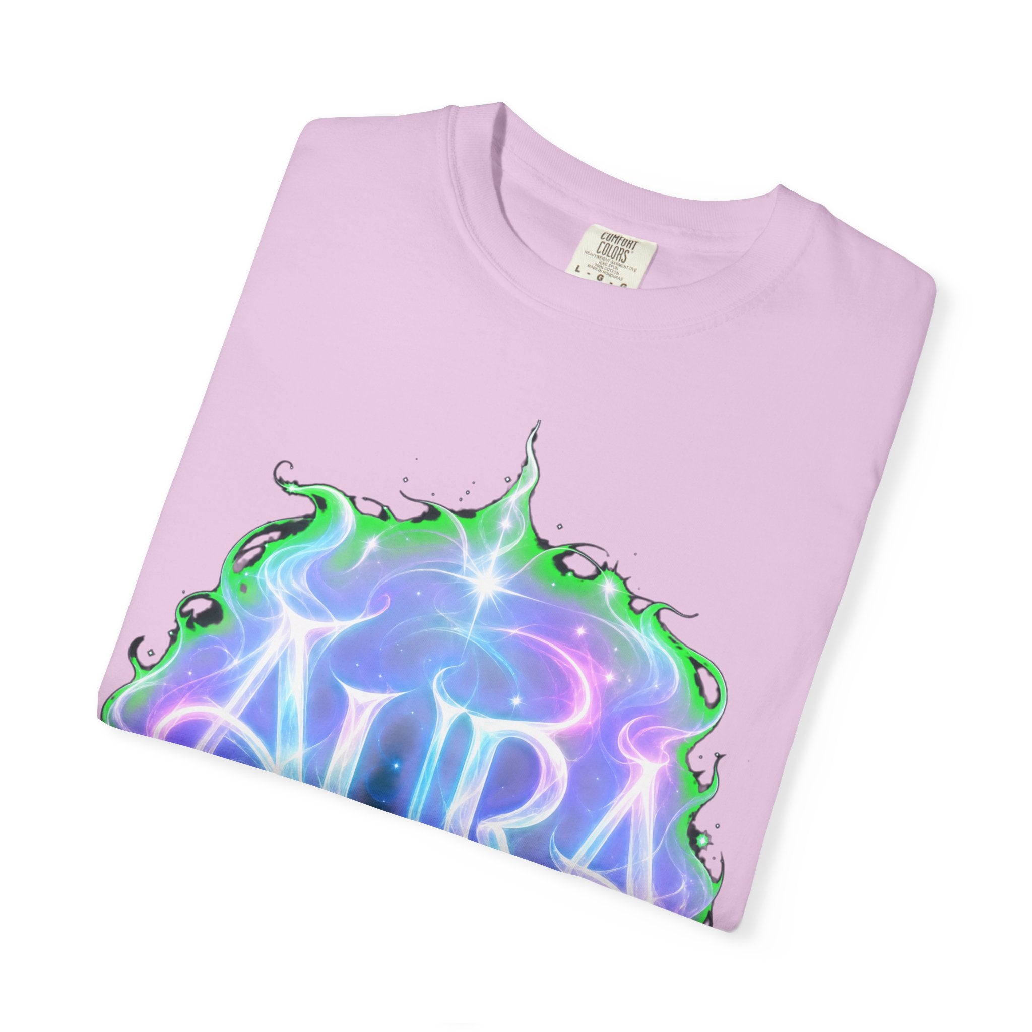 Aura Graphic T‑Shirt — Mystical Pastel Orb Design