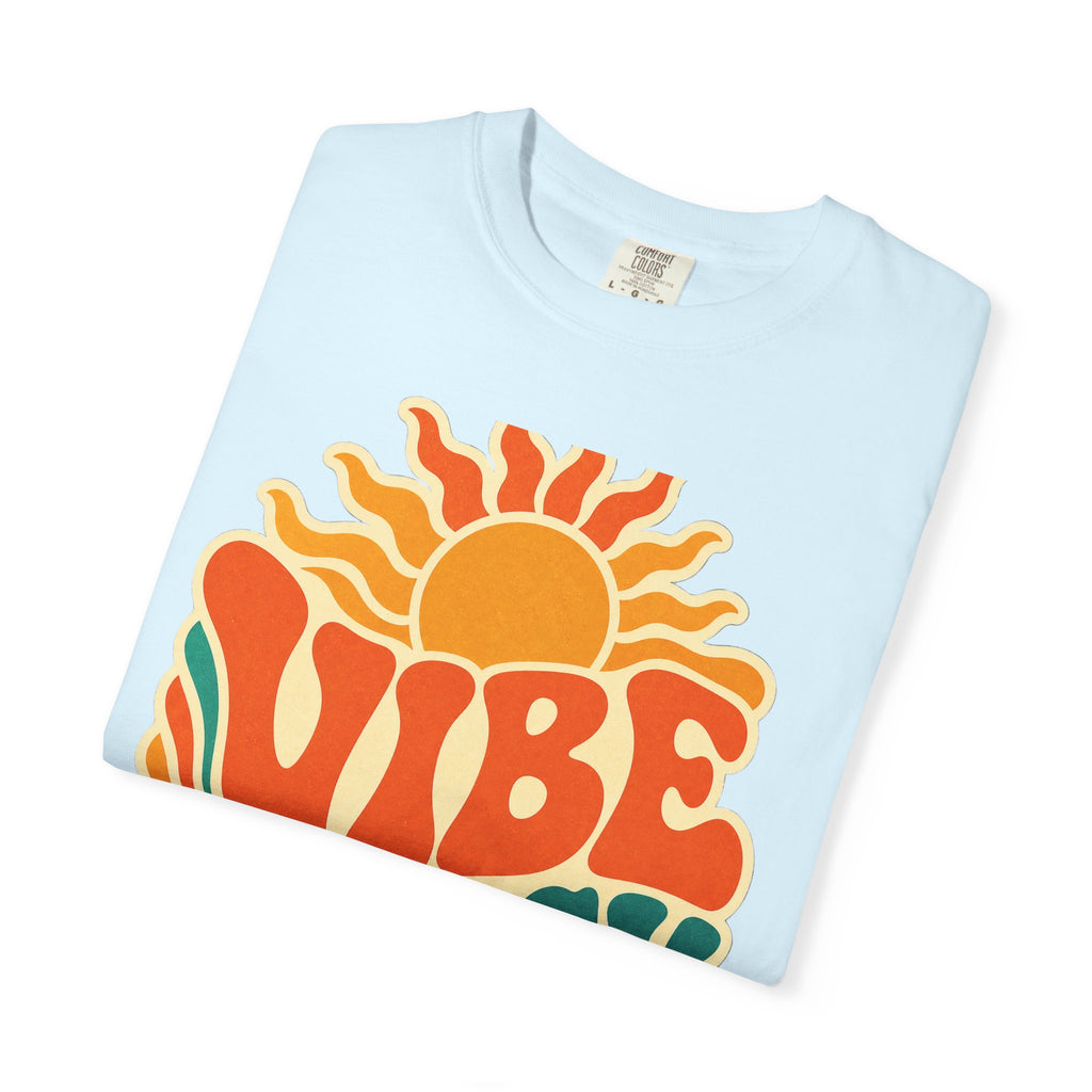 Vibe Check Retro Sun T-Shirt — 70s Wave Graphic Tee