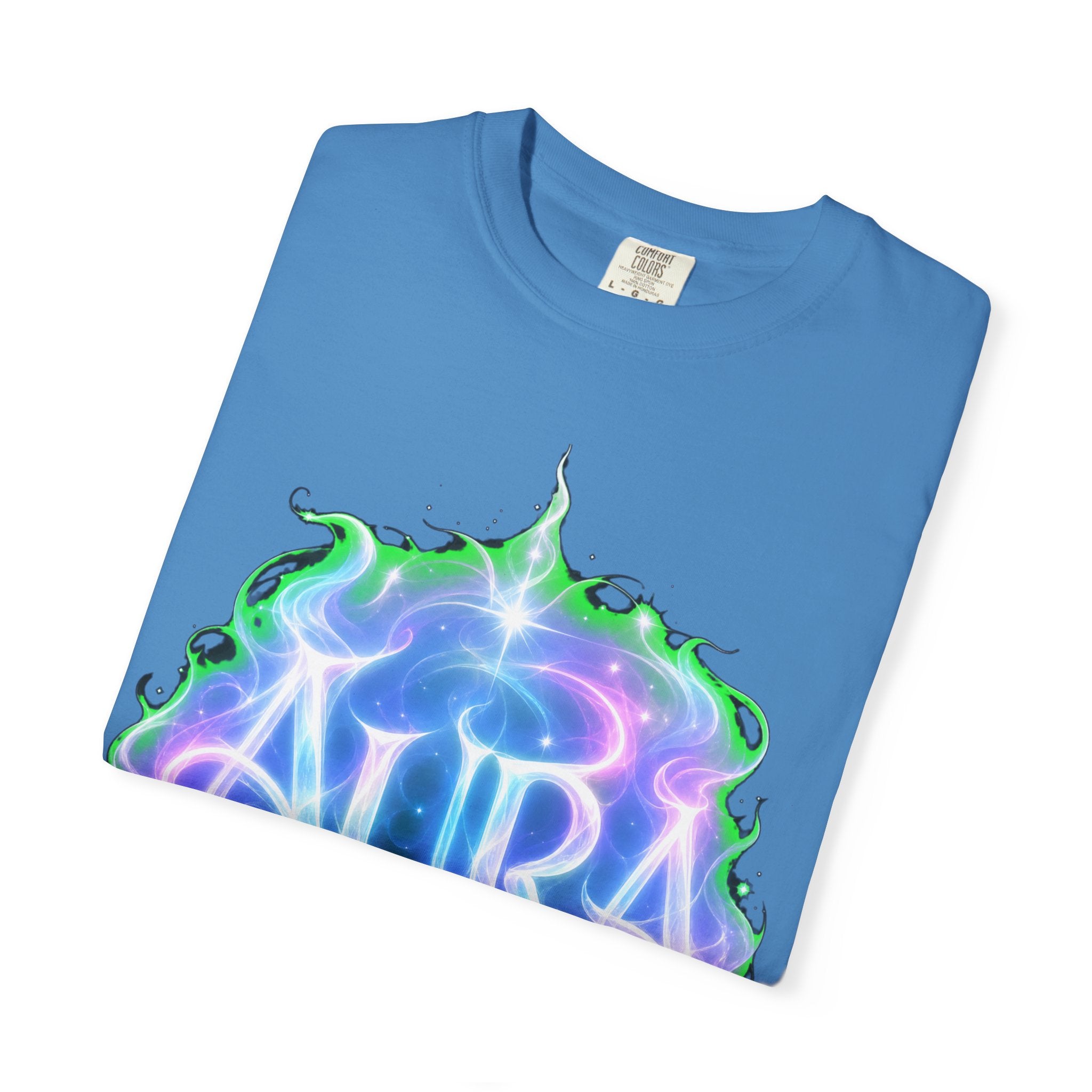 Aura Graphic T‑Shirt — Mystical Pastel Orb Design