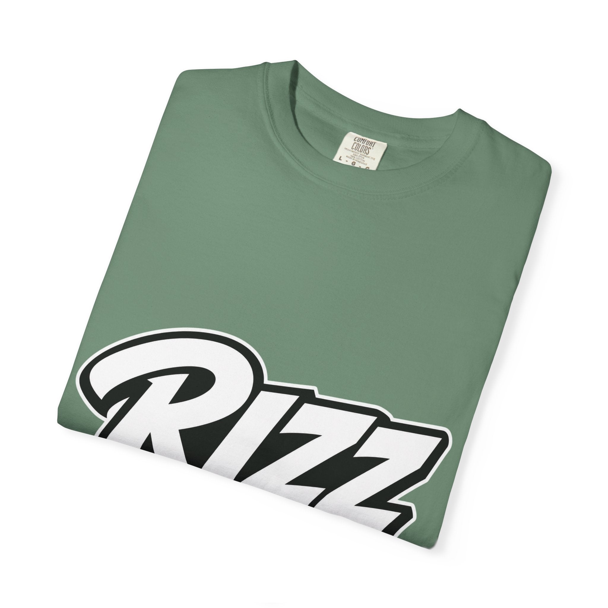 Slang Rizz Script Logo T-Shirt — Bold Streetwear Graphic Tee