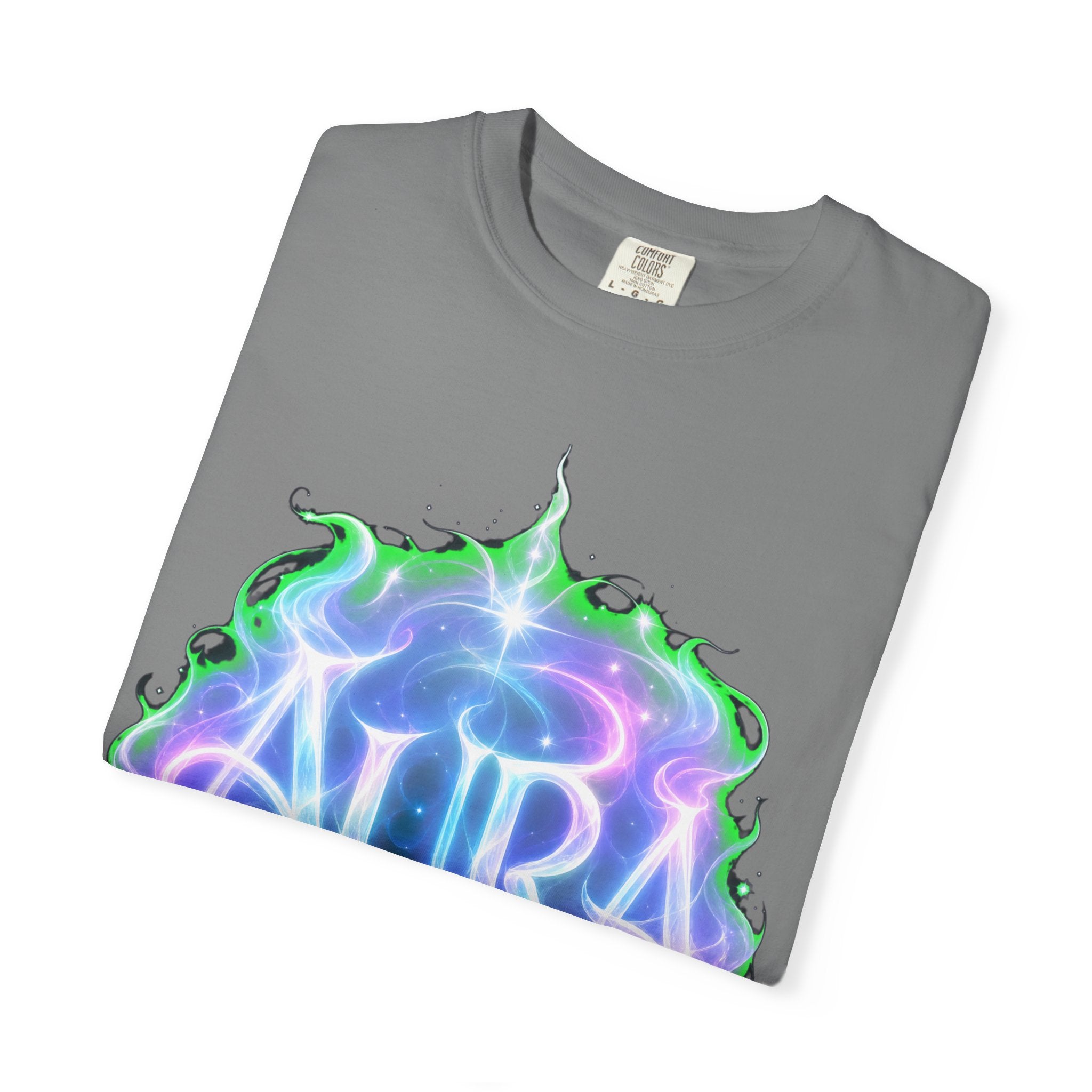 Aura Graphic T‑Shirt — Mystical Pastel Orb Design