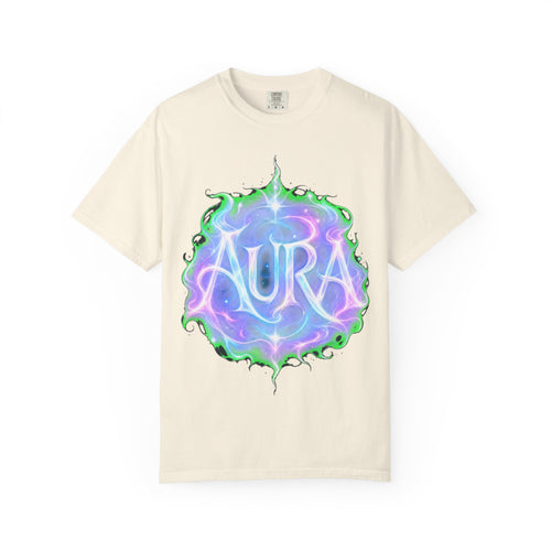 Aura Graphic T‑Shirt — Mystical Pastel Orb Design