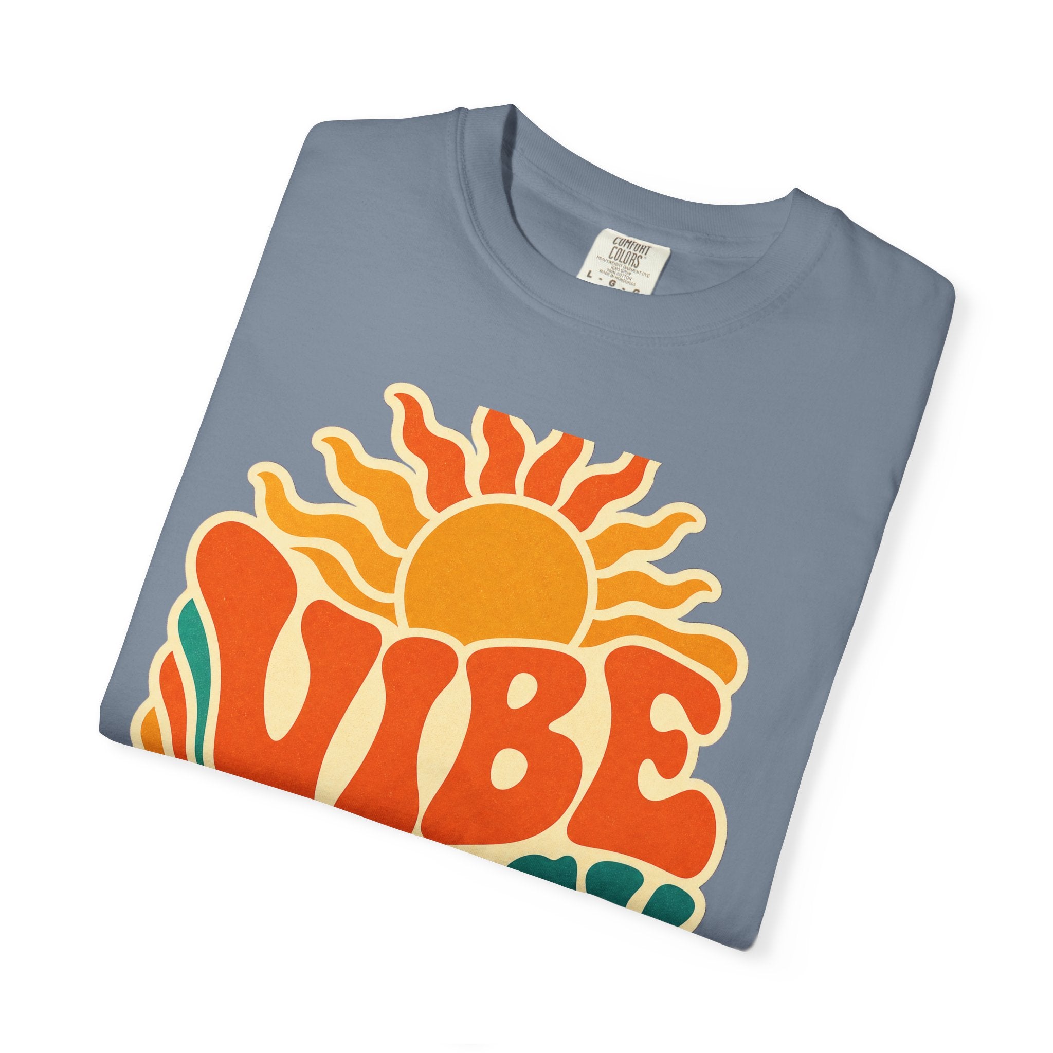 Vibe Check Retro Sun T-Shirt — 70s Wave Graphic Tee
