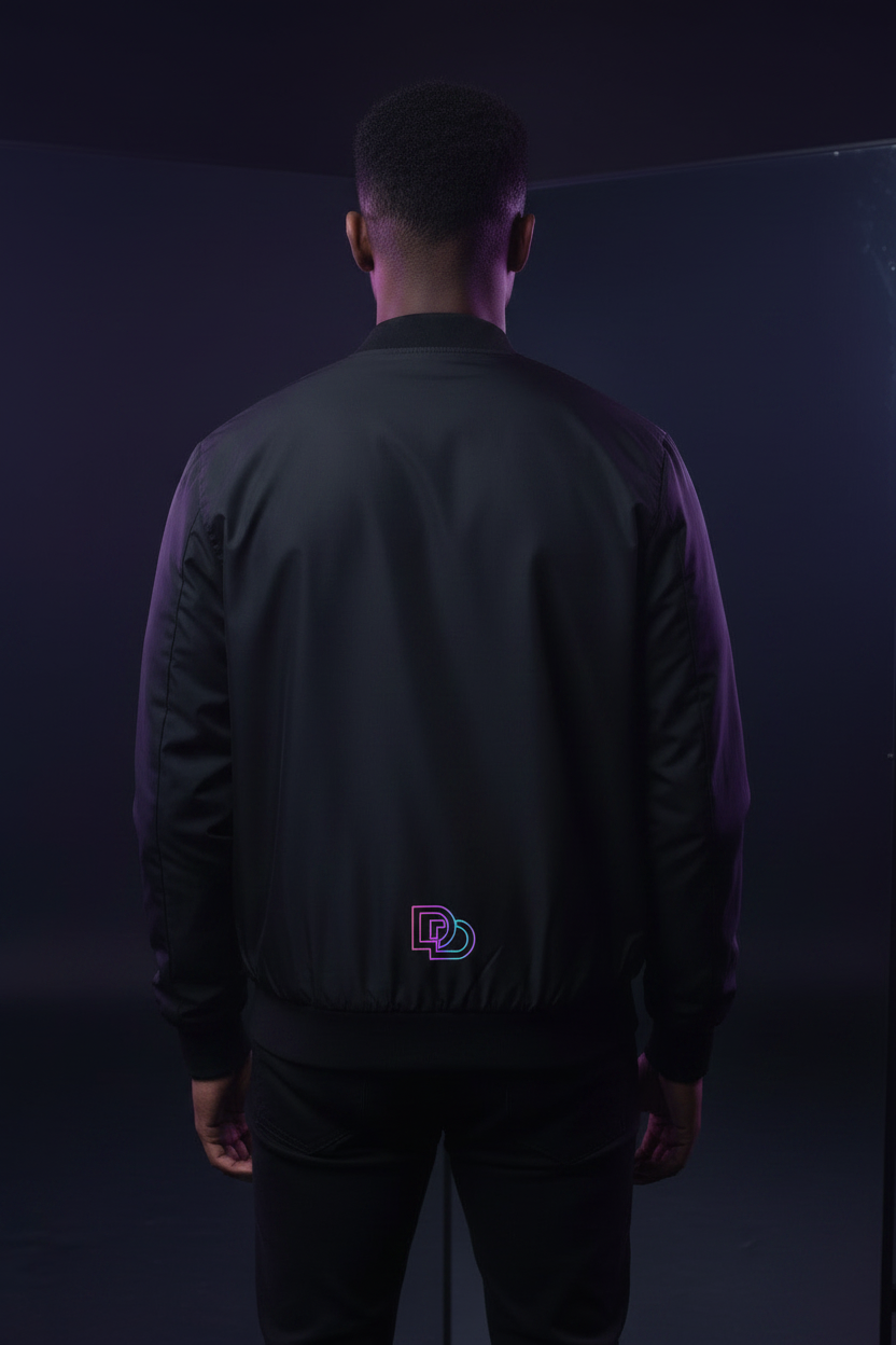 Drip District Neon Bomber - Back View