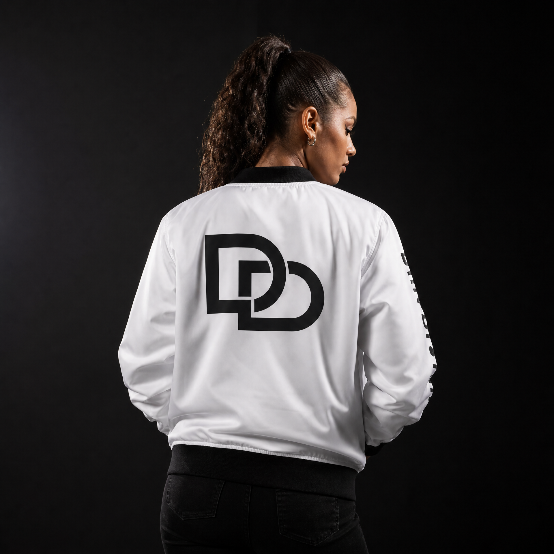 Unisex Stylish Grid Pattern Bomber Jacket